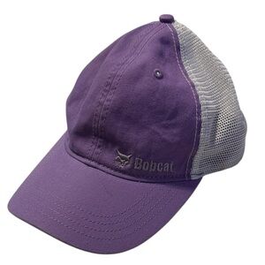 Bobcat , Purple and White Women's Cap for woman